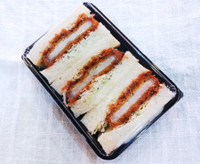 柔らかとんかつサンド